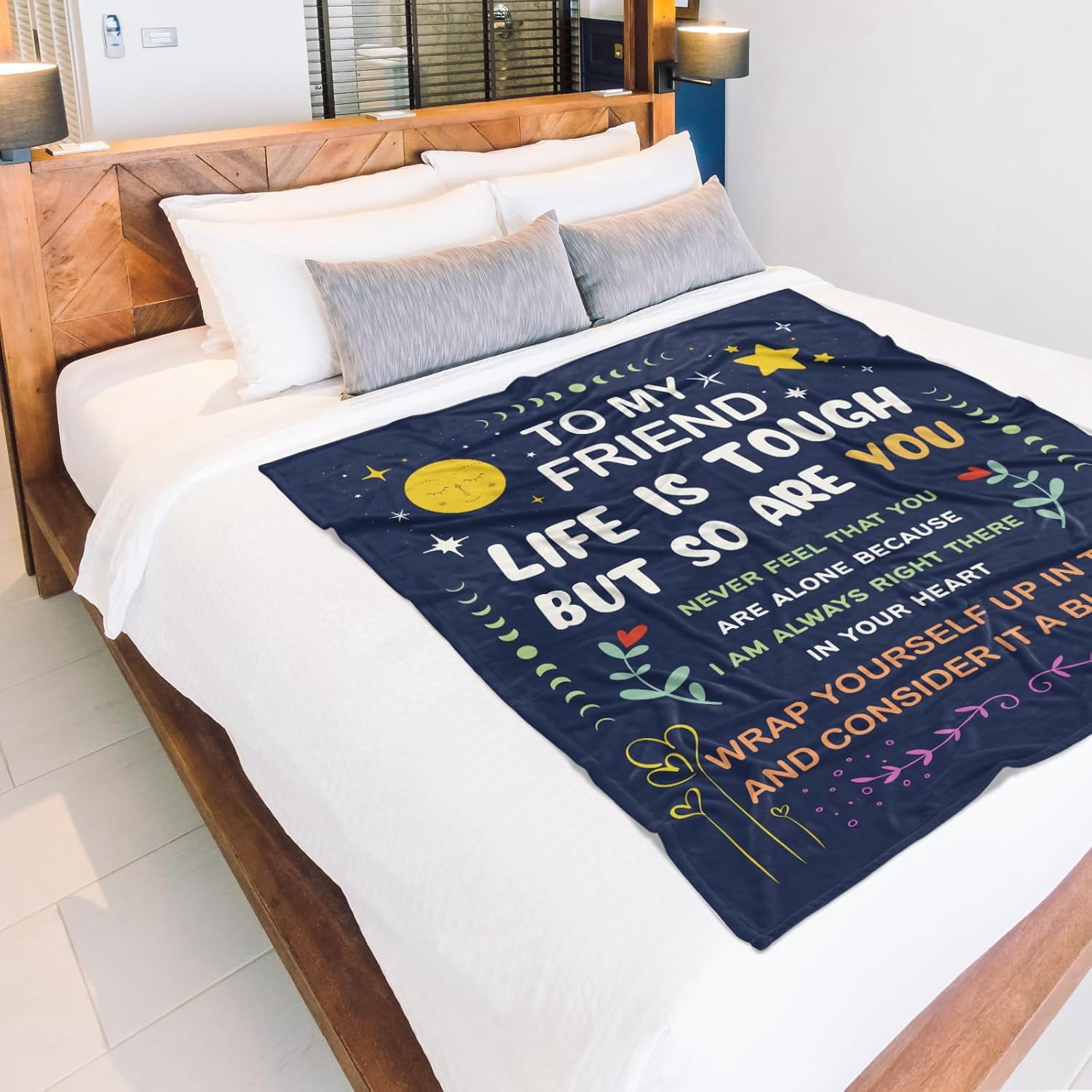 Best Friend Birthday Gifts for Women, Friendship Gifts for Women, Soul Sister, BBF, Bestie, Gift for Friends Female, to My Friend Blanket