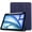 Dark Blue, variant on DWaybox Case for iPad Air 11‑inch (M4) 2026 Model A3460, Shockproof Smart Folio Cover with Kickstand, Built-in Pencil Slot & Auto Wake/Sleep, Matte TPU -Rose Gold
