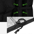thumbnail image 4 of Outdoor Patio Heater Covers Anti-Snow Waterproof Dustproof Wind-Resistant for Bad Weather Black Color, 4 of 5