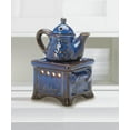 thumbnail image 2 of Fragrance Foundry Blue Teapot Stove Oil Warmer, 2 of 3