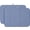DarkBlue Beige, variant on Dish Drying Mat for Kitchen Counter,Pastel Colors Vertically Striped Absorbent Microfiber Drainer Rack Pad Modern Vintage Linen Quick Dry Mat for Sinks Dishes Utensils 16x18in,1 Pack