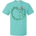 thumbnail image 3 of Inktastic Christmas Dragon with Candy Cane T-Shirt, 3 of 5