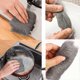 thumbnail image 4 of Steel Wool, Iron Wool Anti Rodent Steel Wool Grade 0000 Fine Steel Wool Yarn Cluder Filling Cloth for Cleaning Polishing Furniture Metals Prevents Mic, 4 of 4