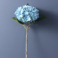 thumbnail image 4 of Hydrangea Artificial Flowers, Large Single Headed 20" Faux Hydrangea Flower with Stems, Full Latex Real Touch Hydrangea Flowers for Office Home Party Wedding Decor, 4 of 8