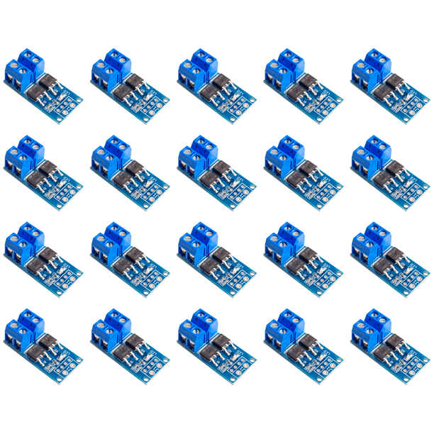 Módulo Controlador de velocidad del motor DC 15A Max 30A 0-20KHz para control de brillo de la lámpara