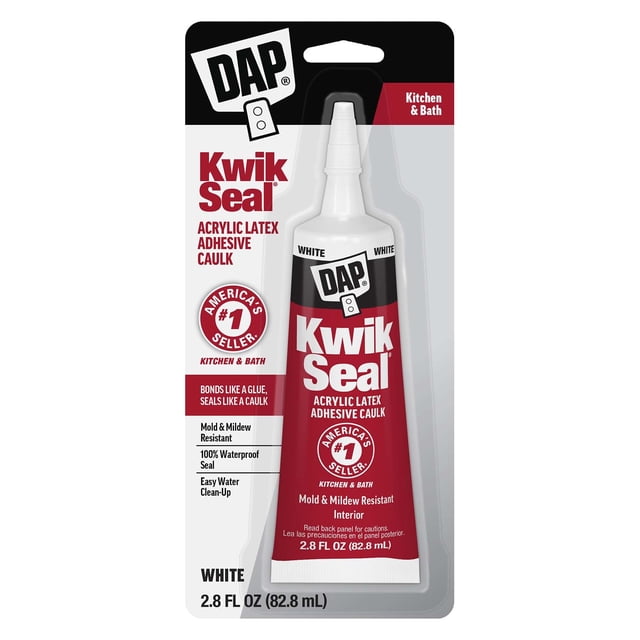 Sellador adhesivo DAP Kwik Seal White 83 ml