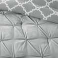 thumbnail image 4 of Home Essence Hayden 5 Piece Reversible Comforter Bedding Set, Full/Queen, Grey, 4 of 8