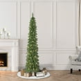 thumbnail image 2 of 6 ft Pre-Lit Alpine Artificial Pencil Tree, 2 of 7
