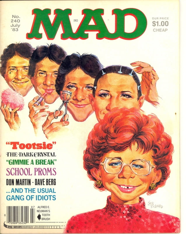 MAD Magazine Vintage Collectible #240 JULY 1983