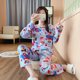 thumbnail image 1 of 2023 Sanrio Hello Kitty pantalones Anime Doraemon pijamas finos de felpa moda cómoda cuello redondo cálido conjunto de ropa de dormir Otoño/Invierno, 1 of 4