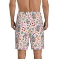 thumbnail image 3 of Gaeub Hello Summer With Gnome Printed Men's Short Pajama Pants, Lightweight Lounge & Sleep Bottoms Keep You Cool - X-Large, 3 of 9