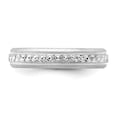 thumbnail image 4 of Auriga 14k White Gold 3mm Design Etched Women's Wedding Band Size- 8.5, 4 of 6