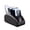 Black, variant on Pu Leather TV Remote Control Holder with Multiple Compartments, Remote Caddy Tray, Storage Organizer for Bedside Table & Desk. Suitable for controllers, pens, cosmetics, glasses and various daily off