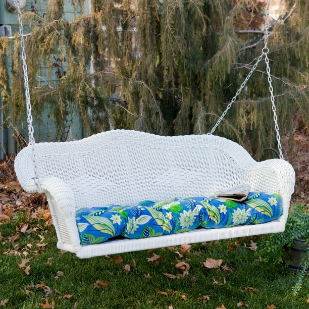 Blazing Needles All Weather Outdoor, Outdoor Patio Swing Cushions