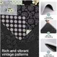 thumbnail image 3 of Pioneer Flower Floral Print Pattern Kitchen Rugs Sets Of 3,Kitchen Runner Rugs Non Skid Washable,Decorative Kitchen Floor Mats for Kitchen,Sink,Laundry,17"x30"+ 17"x47" + 17"x59", 3 of 6