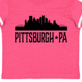 thumbnail image 4 of Inktastic Pittsburgh Pennsylvania City Skyline Boys or Girls Toddler T-Shirt, 4 of 5