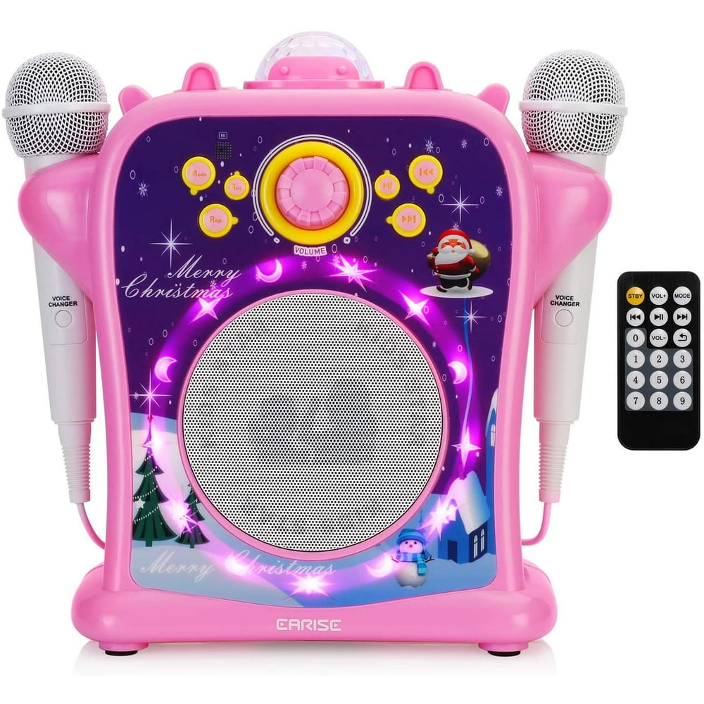 EARISE T29 Karaoke Machine for Kids Boys with Voice Changer, Portable