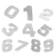 thumbnail image 5 of 3D DIY Metálico en apariencia de Número de la Emblema de Coche Insignia de Aleación de Zinc Decoración Hogar Macarena Emblema de número, 5 of 8