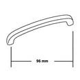 thumbnail image 2 of Richelieu BP35097195 3-3/4" Center To Center Handle Cabinet Pull From The Expression, 2 of 2