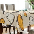 thumbnail image 4 of Yayeee Tablecloths for Rectangular Tables 60 x 90 inch Party Table Cover, Halloween Cute Ghosts, 4 of 6