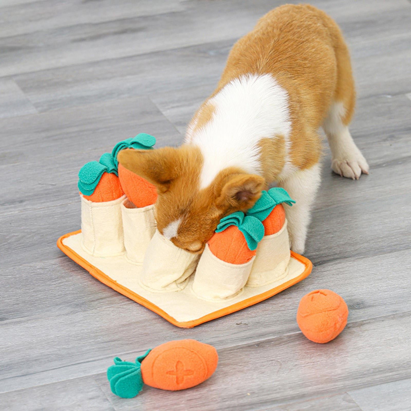 EHJRE 2x snuffle pad for Dogs, Dog Activity Mat Sniffing Mat Dog Feeding Mat/Enrichment Mat/Play Mat/Puzzle Mat/Interactive Toy/Sniffing Pad/Slow Feeding Bo