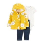 Child of Mine by Carter's Baby Girls Floral Cardigan, Sizes 0M-24M