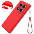 thumbnail image 2 of For Xiaomi Redmi Note 14 Pro+ 5G Case Liquid Silicone Anti-Scratch Phone Cover with Hand Strap - Gre, 2 of 5