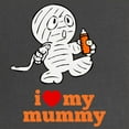 thumbnail image 2 of CafePress - Little Mummy Maternity Dark T Shirt - Maternity Dark T-Shirt, 2 of 3