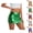 Green, variant on Sequin Bodycon Skirt for Women Elastic Waist Metallic Sparkly Sequin Mini Skirts Night out Party Skirts