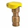 thumbnail image 3 of Underhill Quick Coupler Valve, Single Slot 3/4-Inch FPT Inlet, Sprinkler Garden Irrigation System, Solid Brass, High Visibility Rubber Cover, QV-075R, 3 of 4
