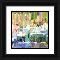 Burghardt, James 26x26 Black Ornate Wood Framed with Double Matting Museum Art Print Titled - Glacier Bay III