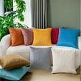 thumbnail image 5 of 2-Pack Decorative Throw Pillow Covers for Couch and Bed, Soft Embossed Texture Cushion Covers with Hidden Zipper, Modern Accent Home Decor for Living Room and Bedroom, 5 of 8
