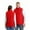8 Zones 3-levels-Red, variant on Gamivast Heated Vest for Women and Men Plus Size Quilted Jackets with Multiple Heating Zones and 3-levels Zip Up Stand Collar Coats with Zipper Pockets Thermal Sleeveless Outerwear no Power Bank