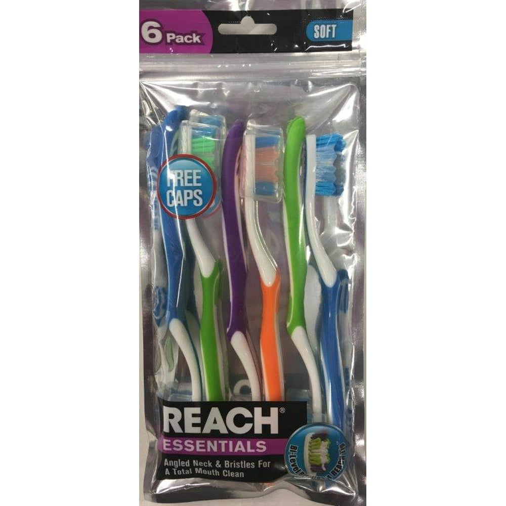 Reach Essentials Toothbrush 6ct