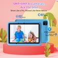 thumbnail image 5 of OSCAL KIDO2 Kids Tablet,10.1" HD+ Display with Shockproof Case,12GB RAM+64GB ROM,6600mAh Battery Google Kids Space,Parental Controls,Blue, 5 of 12