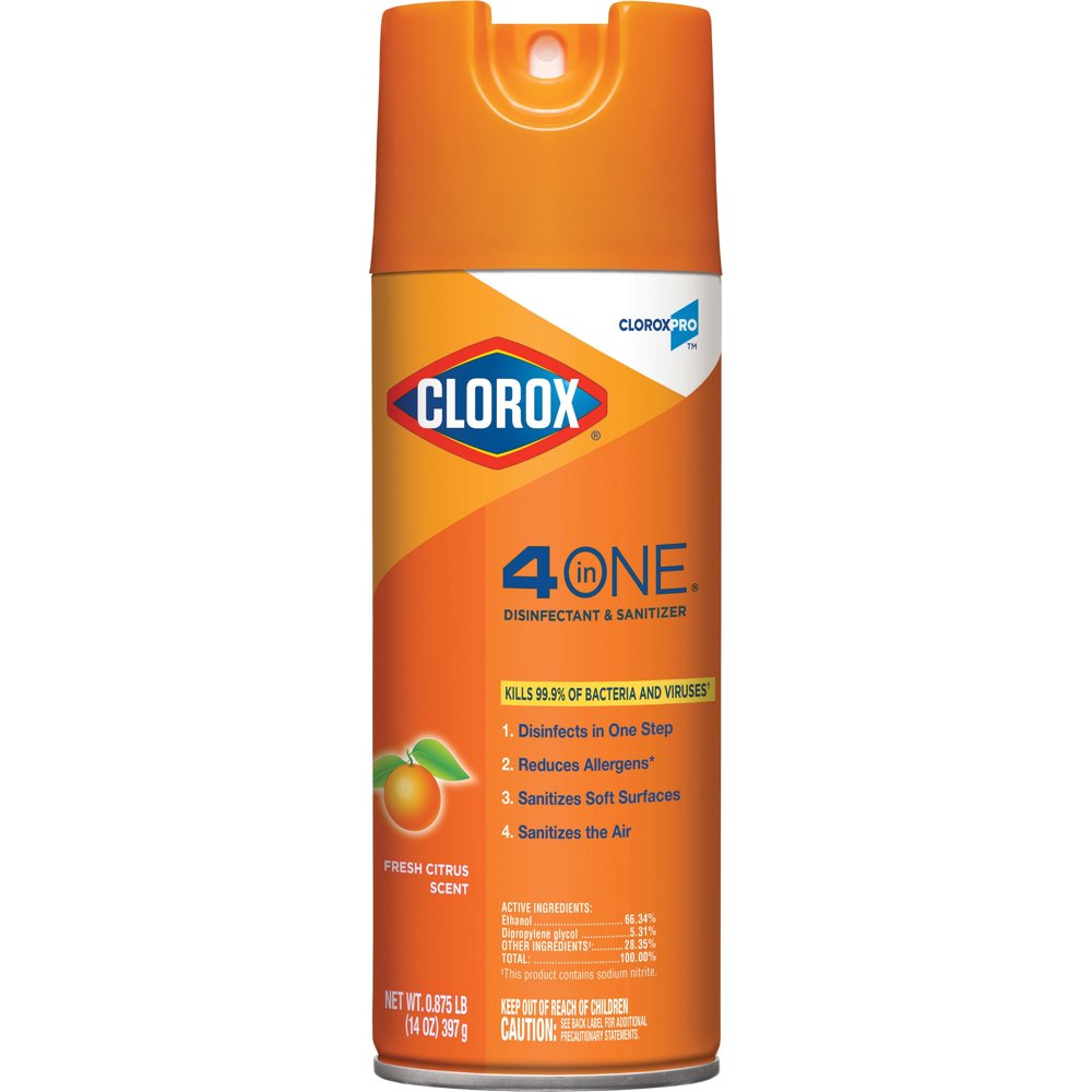 Clorox Commercial Solutions 4inOne Disinfectant and Sanitizer