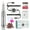 Silver Set, variant on 35000RPM Manicure Machine, Electric Nail Drill, Portable Nail Lathe Electric Manicure Cutter Set, Nail Gel Polisher Salon Equipment
