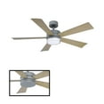 thumbnail image 3 of Wynd 52" Graphite/Weathered Gray Integrated LED Smart Ceiling Fan with Remote Control, 3 of 12