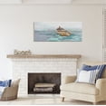 thumbnail image 3 of Stupell Industries Dinghy Boat Painting Transportation Painting Gallery Wrapped Canvas Print Wall Art, 48 x 20, 3 of 8