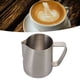 thumbnail image 1 of Jarra De Espuma, Tazas De Flores De Acero Inoxidable 304 Leche De Café Llave De 600 Ml De Boca Puntual Para Arte De Café Con Leche, 1 of 7