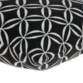 thumbnail image 4 of Parkland Collection Aria Transitional Black Pillow Cover With Down Insert, 4 of 10