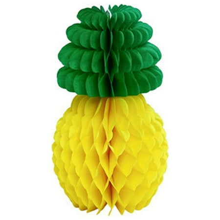 BINGLI Pineapple Decorations Tissue Paper Honeycomb Pineapple Hanging Fans 𝐋𝐚𝐧𝐭𝐞𝐫𝐧 with Multiple Types Family Party,Daily Use