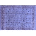 thumbnail image 1 of Ahgly Company Indoor Rectangle Oriental Blue Industrial Area Rugs, 4' x 6', 1 of 4