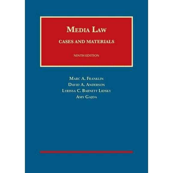 Pre-Owned Media Law: Cases and Materials (University Casebook Series) (Hardcover) 1609304675 9781609304676
