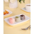 thumbnail image 6 of Appetizer Plates Rectangular White Set of 6 8 Inch, 6 of 6