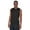 Black, variant on Team 365 Men's Zone Performance Muscle T-Shirt