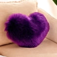 thumbnail image 2 of GUOOL Housse de Coussin en Peluche Douce, 15 Couleurs Violet, 2 of 7