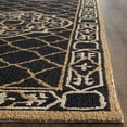 thumbnail image 3 of Safavieh Easy Care Braiden Trellis Runner Rug, Black/Gold, 2'6" x 8', 3 of 8