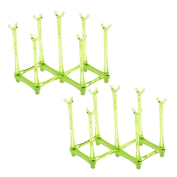 COMPUKAS Retractable Drying Storage Rack for Baby Bottles Drying Rack and Water Drainage Compact Design