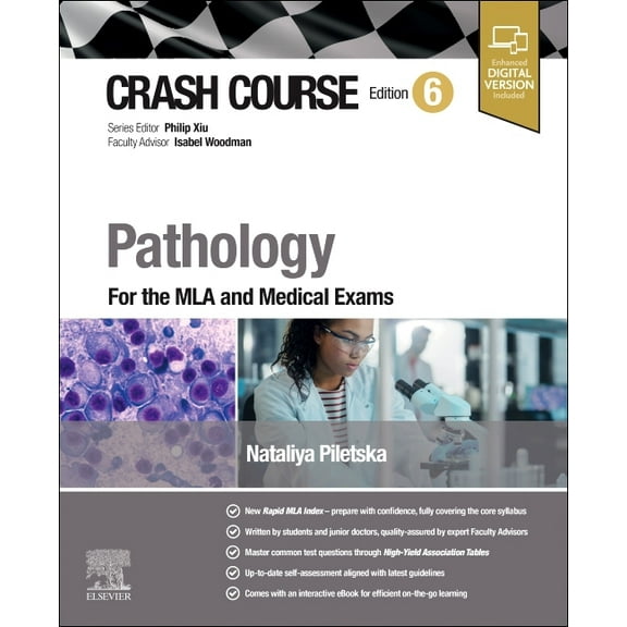 Crash Course Crash Course Pathology: For the MLA and Medical Exams, (Paperback)